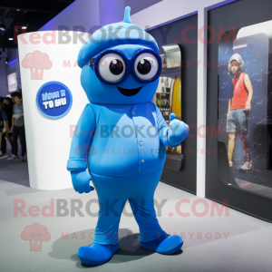 Blue Alliance maskot kostym...