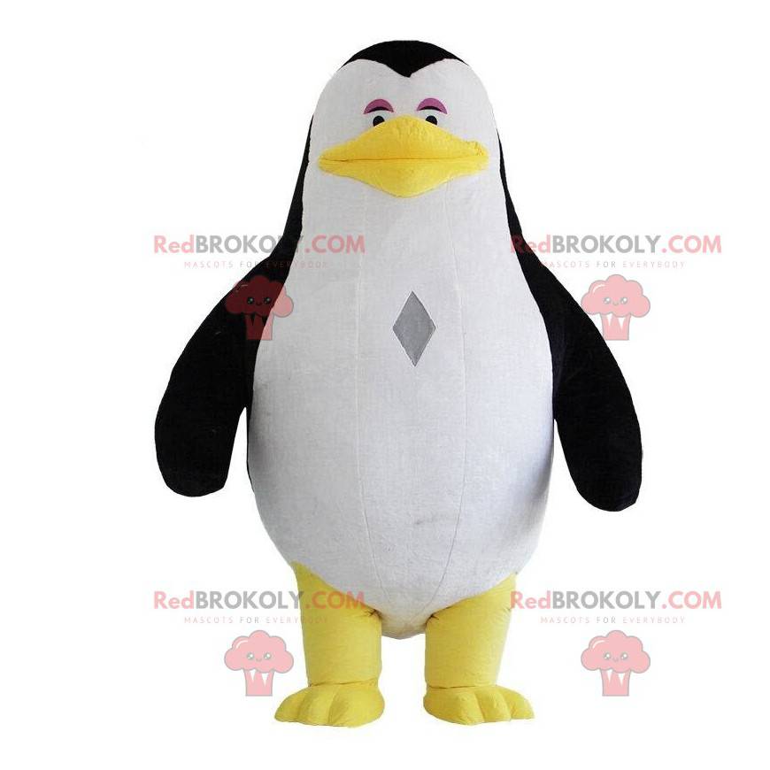 Inflatable penguin costume, famous character from "Madagascar"