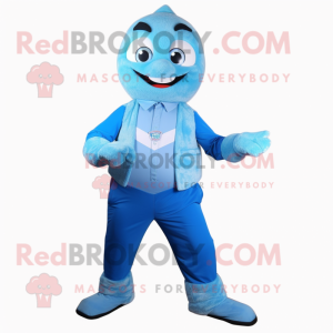 Blue Ice maskot kostym...