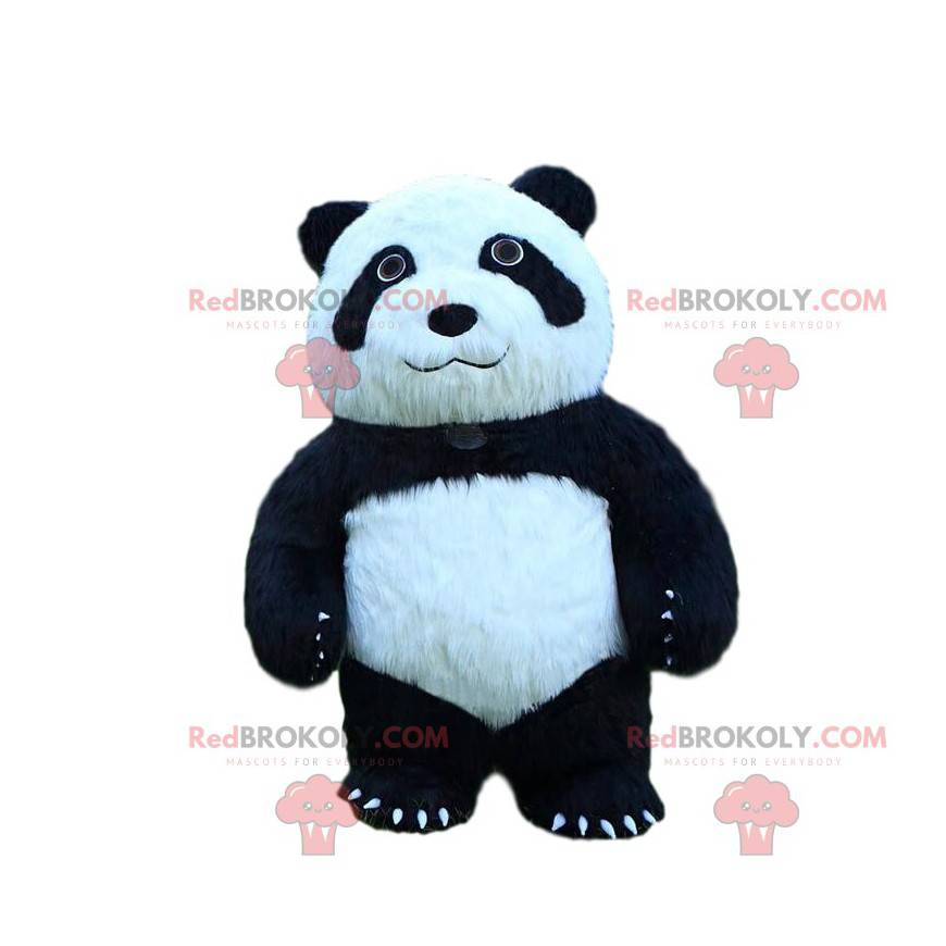Velký nafukovací panda kostým, 3 metry vysoký kostým - Velký nafukovací panda kostým, 3 metry vysoký kostým -