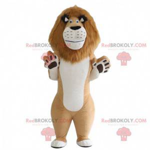 Costume of Alex, the famous lion in the cartoon Madagascar -