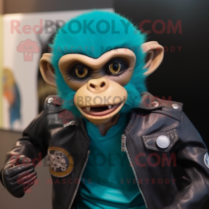 Teal Capuchin Monkey...