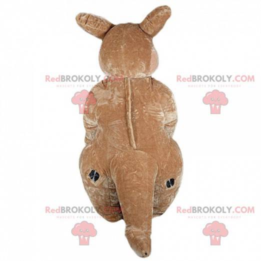 Mascotte de kangourou gonflable, costume de kangourou géant -