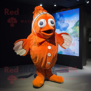 Orangefarbener Clownfisch...
