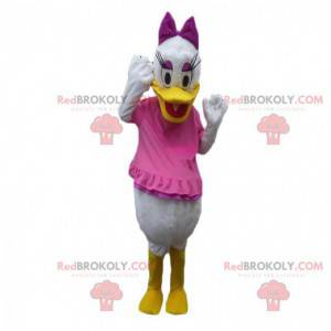 Dräkt av Daisy, berömd anka, flickvän till Donald Duck -