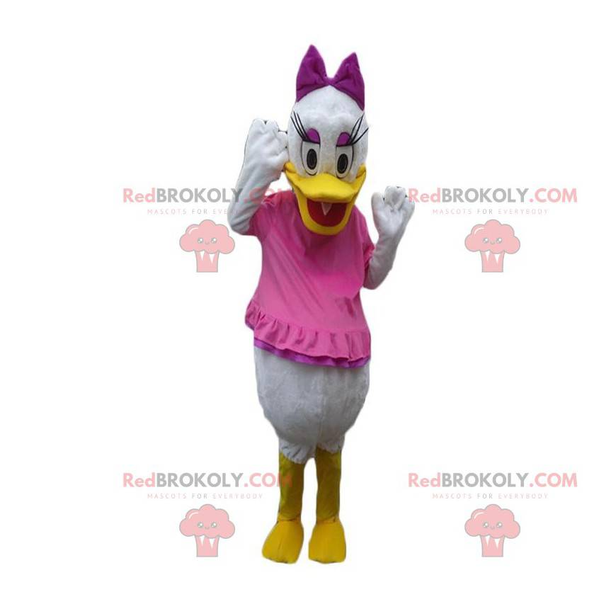 Costume of Daisy, famous duck, girlfriend of Donald Duck -