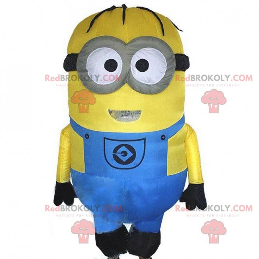 Cosotume de Minions gonflable, personnage jaune de dessin animé