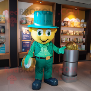 Teal Pot Of Gold mascotte...