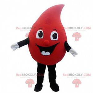 Costume da goccia di sangue gigante, costume da donazione di