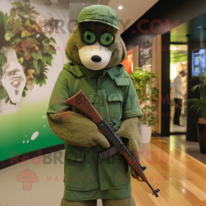 Forest Green Sniper maskot...
