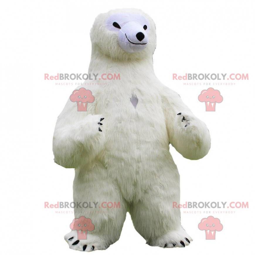 Opblaasbare ijsbeer mascotte, ijsbeerkostuum - Redbrokoly.com Opblaasbare ijsbeer mascotte, ijsbeerkostuum - Redbrokoly.com