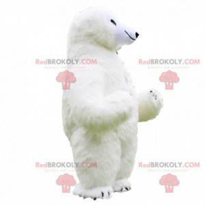 Inflatable polar bear mascot, polar teddy bear costume -