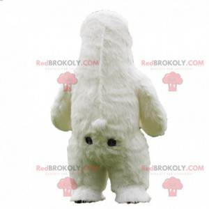 Mascota inflable del oso polar, disfraz de oso de peluche polar