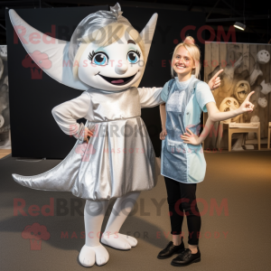 Silver Tooth Fairy mascotte...