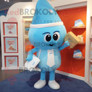 Sky Blue Candy Box maskot...