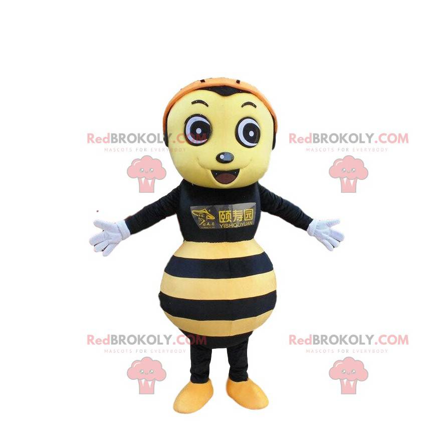 Disfraz de avispa amarilla y negra, disfraz de abeja -