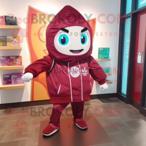 Maroon Candy Box mascotte...