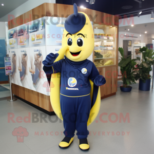 Navy Baa maskot kostume...