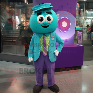 Turquoise Plum mascotte...