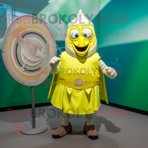 Cytrynowożółta postać w...