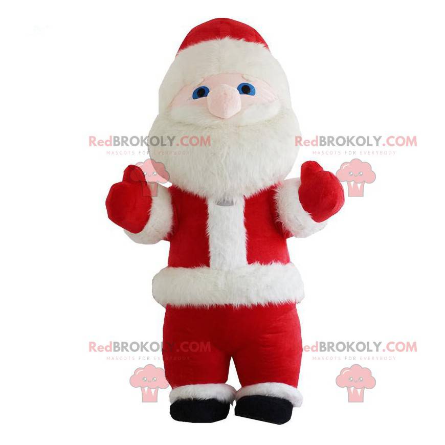 Mascotte de Père-Noël gonflable, costume de Noël géant -