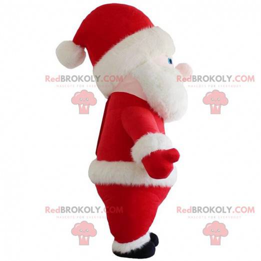 Mascotte gonfiabile di Babbo Natale, costume natalizio gigante