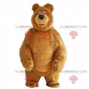 Mascote inflável do Urso, o famoso urso em Masha e o Urso -