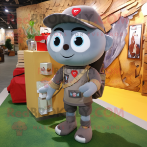 Gray Arrow Of Love maskot...