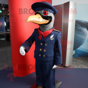 Navy Woodpecker mascotte...