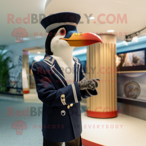 Navy Woodpecker mascotte...