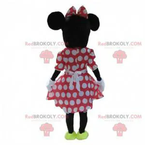2 mascots of Mickey and Minnie, famous couple from Disney -