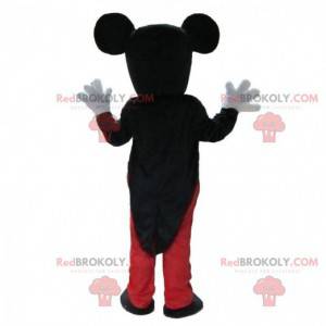 2 mascottes van Mickey en Minnie, beroemd koppel uit Disney -