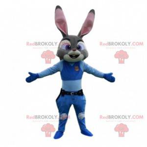 Mascot of Judy, the famous rabbit from the Zootopia cartoon -