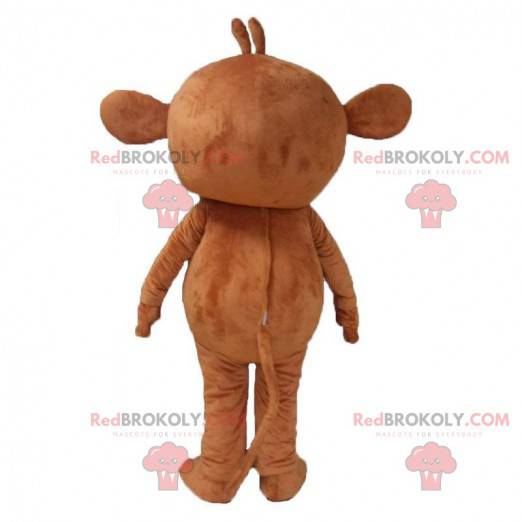 Fantasia de macaco marrom com orelhas grandes - Redbrokoly.com