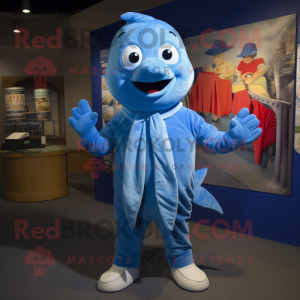 Blue Cod mascotte kostuum...