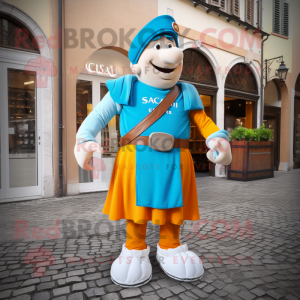 Cyan Swiss Guard...