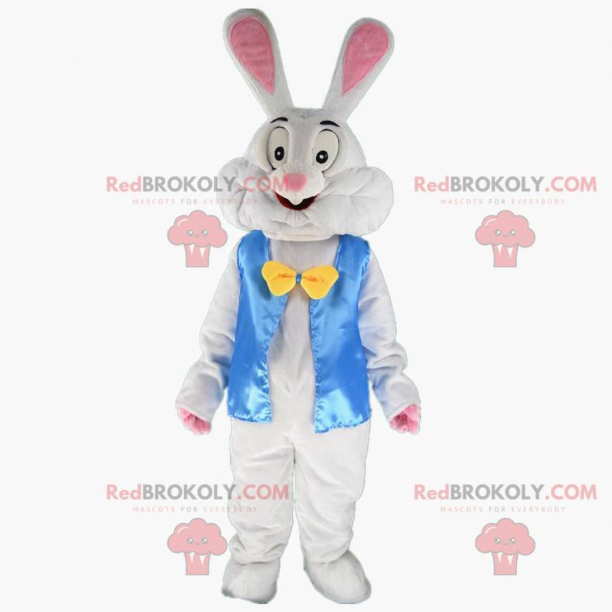Fantasia de coelho branco com jaqueta azul - Redbrokoly.com Fantasia de coelho branco com jaqueta azul - Redbrokoly.com