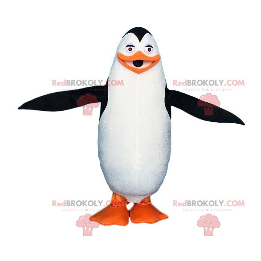 Costume da pinguino famoso dei cartoni animati del Madagascar -