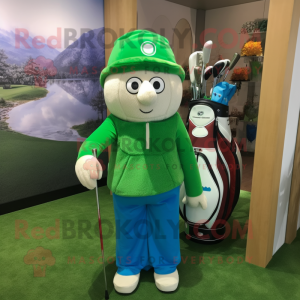  Golf Bag maskot kostume...