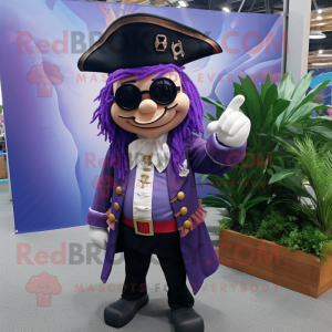 Lavendel Pirate maskot...