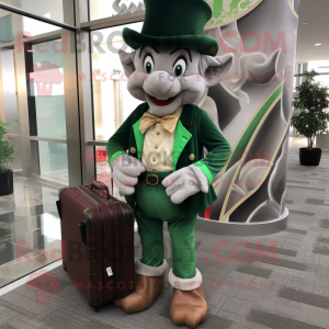 Silver Leprechaun mascotte...