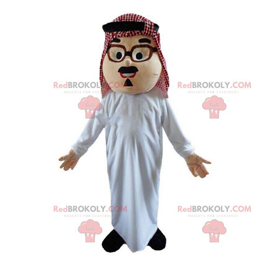 Traje oriental, mascote do Magrebe, muçulmano - Redbrokoly.com Traje oriental, mascote do Magrebe, muçulmano - Redbrokoly.com