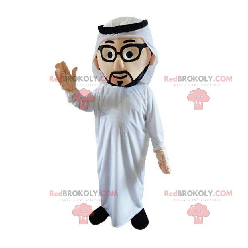 Traje oriental, mascote do Magrebe, muçulmano - Redbrokoly.com Traje oriental, mascote do Magrebe, muçulmano - Redbrokoly.com