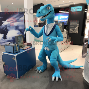 Cyan Velociraptor w...