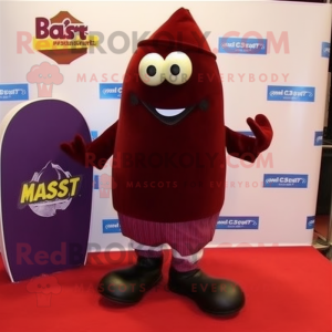 Maroon Squash mascotte...