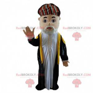 Prince costume, traditional old man in muslim attire -