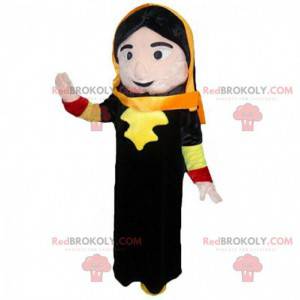 Costume donna orientale, mascotte donna velata - Redbrokoly.com