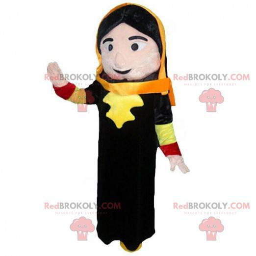 Costume donna orientale, mascotte donna velata - Redbrokoly.com