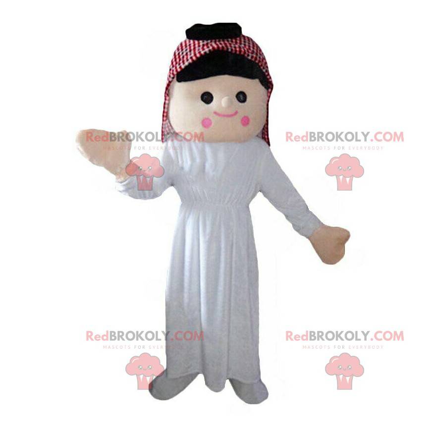 Oosterse vrouw mascotte, kostuum van de Oriënt - Redbrokoly.com