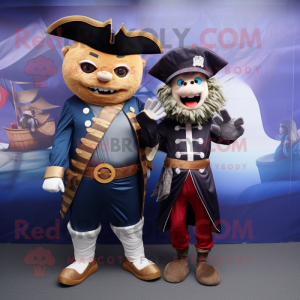 Navy Pirate mascotte...